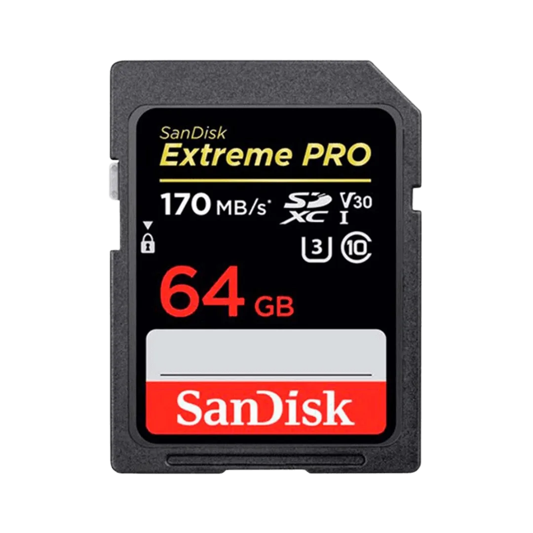 Cartão de Memória Sandisk Extreme PRO 64GB
